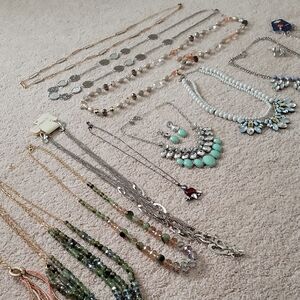 Huge Charming Charles Statement Necklace Bundle
